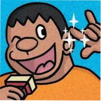 言情动漫观众头像：金棕色描边剪影